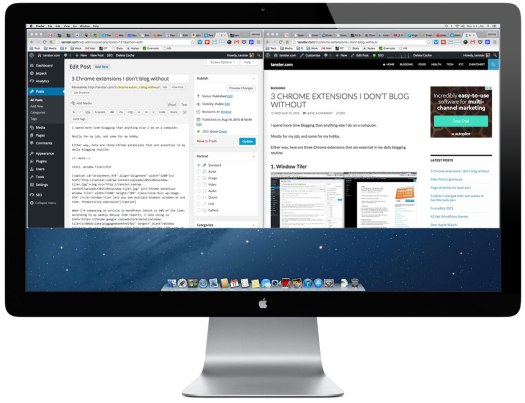 Window Tiler Chrome extension